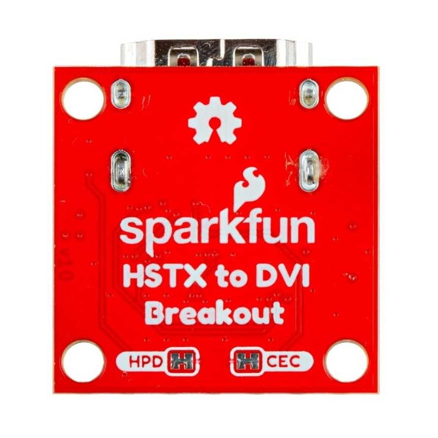 HSTX 22 контактный DVI адаптер, предназначенный для Raspberry Pi 5 / IoT RedBoard RP2350 – SparkFun BOB-28468 – 4