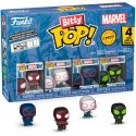 Funko Blister 4 figuuria Bitty POP Marvel Spider-Man Miles Morales Funko Blister 4 figuuria Bitty POP Marvel Spider-Man Miles Morales