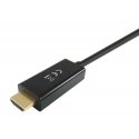 Equip 119390 видео кабель адаптер 2 m DisplayPort HDMI Черный