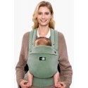 MOMCOZY ERGONOMIC BABY CARRIER PUREHUG MADE OF NATURAL LINEN, SAGE Green MOMCOZY ERGONOMIC BABY CARRIER PUREHUG MADE OF NATURAL LINEN, SAGE Green