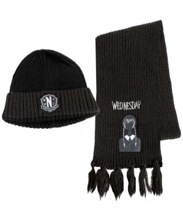 CERDÁ kolmapäeva beanie + sallikomplekt