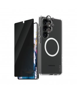PanzerGlass CARE by ® Flagship 3-in-1 Privacy Bundle Samsung Galaxy S25 Ultra Skaidri ekrano apsauga 1 vnt