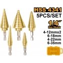 Ingco HSS spiral drill set 9 pcs Ingco HSS spiral drill set 9 pcs