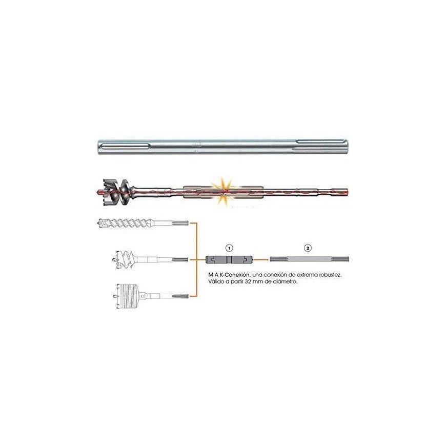 Pikendus DreConnect 750 mm, SDS-Max, Makita [P-53936]