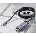 Unitek 8K USB-C kuni DisplayPort 1,5M kaabel kahepoolne Unitek 8K USB-C kuni DisplayPort 1,5M kaabel kahepoolne