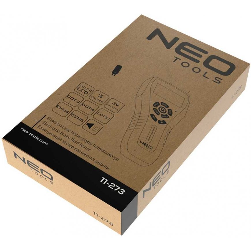 Neo Tools Elektroniline pidurivedeliku tester DOT3, DOT4, DOT5, EVN4, EVN6 – 2