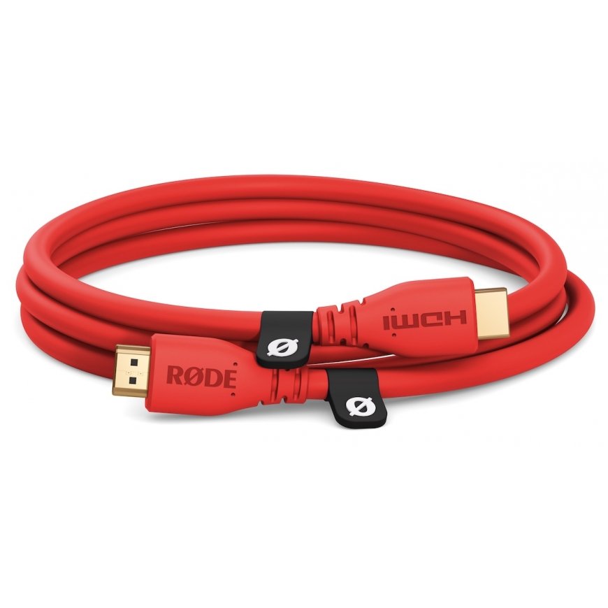 RODE HDMI CABLE 15R - 1.5m red cable – 2