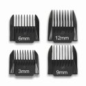 Haeger HC-WR3.007B hair trimmers/clipper Black, Red, Silver Haeger HC-WR3.007B hair trimmers/clipper Black, Red, Silver