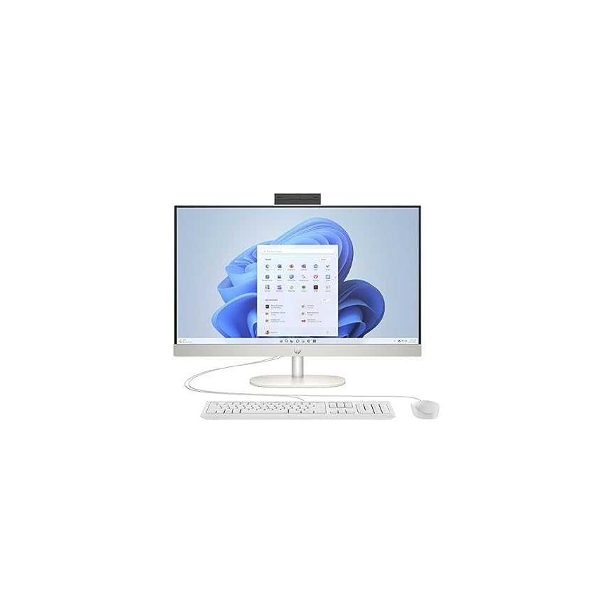 Stacionaarne arvuti „HP All-in-One“ arvuti 27-cr0106ng [68,5 cm (27 tolli) FHD ekraan, „Intel Core i5-1335U“, 16 GB RAM, 512 GB – 2