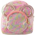 Lean Children's backpack with sequins, mouse ears, pink 22 cm, 3 l Lean Children's backpack with sequins, mouse ears, pink 22 cm, 3 l