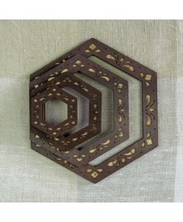 BOBKOVA ANNA FOP, reģ. Nr. 2917408480 Lankelis ar magnētiem 14x16 cm (Wenge) PM-018-1416W