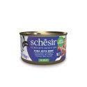 SCHESIR tunas su jautiena želė - drėgnas kačių maistas - 85g SCHESIR tunas su jautiena želė - drėgnas kačių maistas - 85g