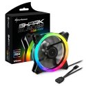 Sharkoon SHARK Blades RGB Computer case Fan 12 cm Sharkoon SHARK Blades RGB Computer case Fan 12 cm