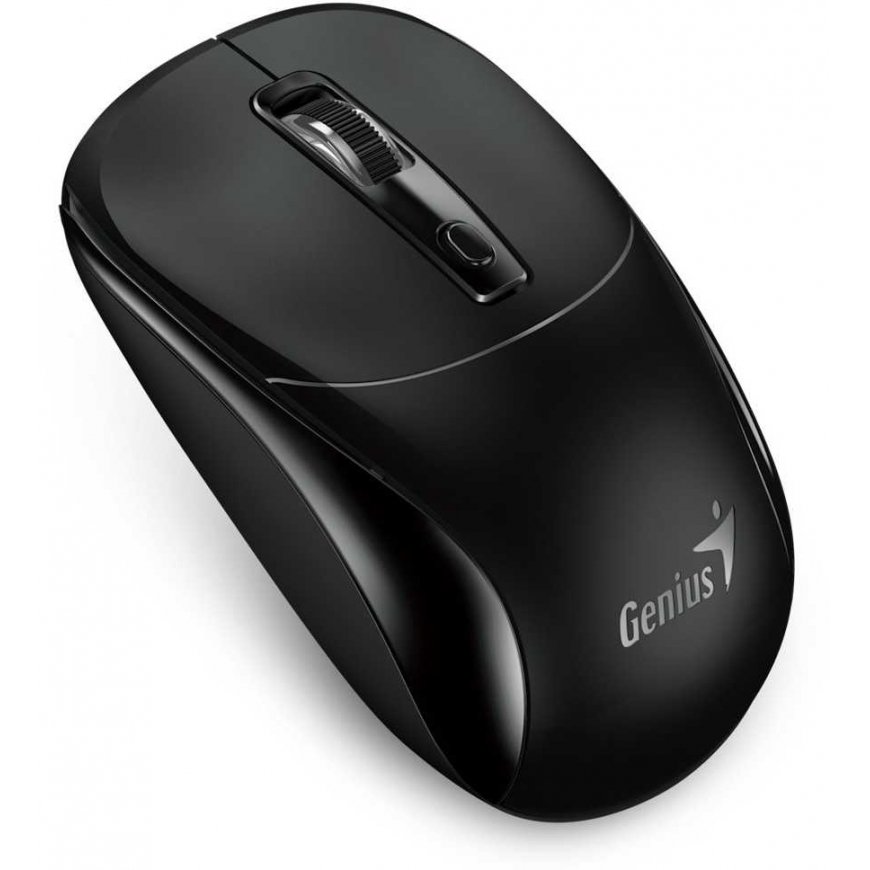 Bevieline hiir, Genius NX-7123, must, optiline, 1200DPI – 4