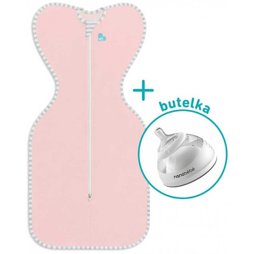 Love To Dream Swaddle UP blanket - Size S - dusty pink - STAGE 1 - 1.0 TOG Original – 2