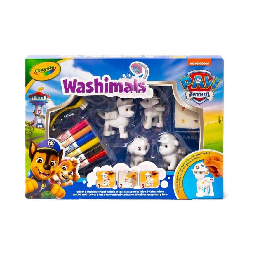 Crayola, Inc. CRAYOLA creative set Washimals Paw Patrol, 4 pcs., 74-0290