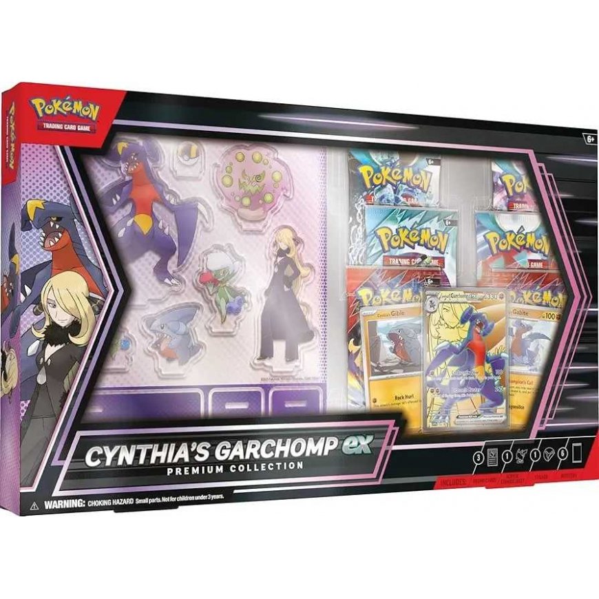 Pokémon TCG - Cynthia Garchomp ex Premium Kogumiskogum