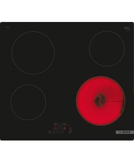 Bosch Serie 4 PKE611BB2E plīts virsmas sildelements Melns Iebūvēts 60 cm Keramika 0 zone(s)