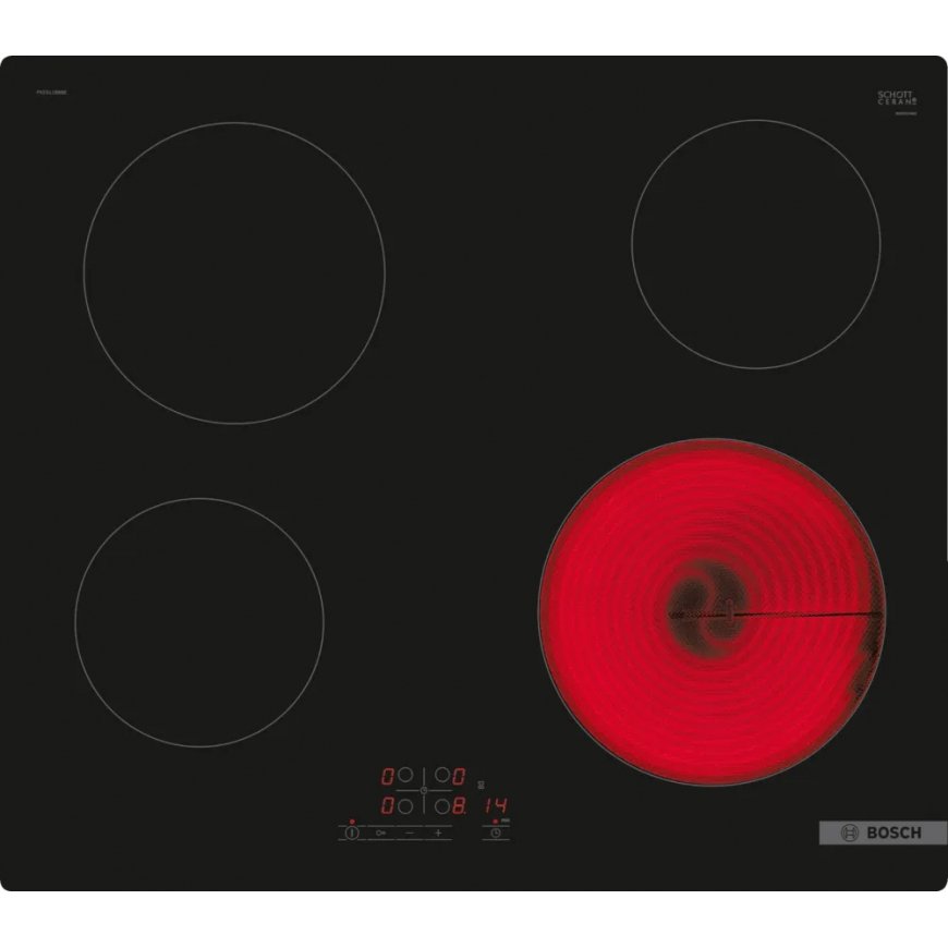 Bosch Serie 4 PKE611BB2E plīts virsmas