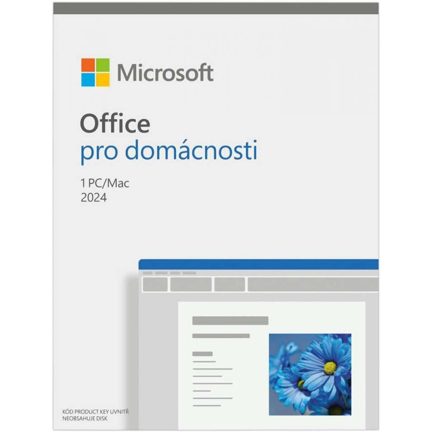 Microsoft Office Home 2024 CZ (mājsaimniecībām)