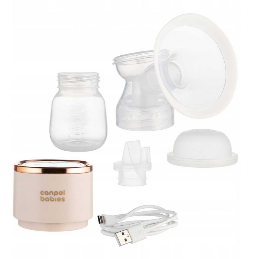 CANPOL BABIES nešiojamas elektrinis pientraukis PowerPump, 20/107 – 2