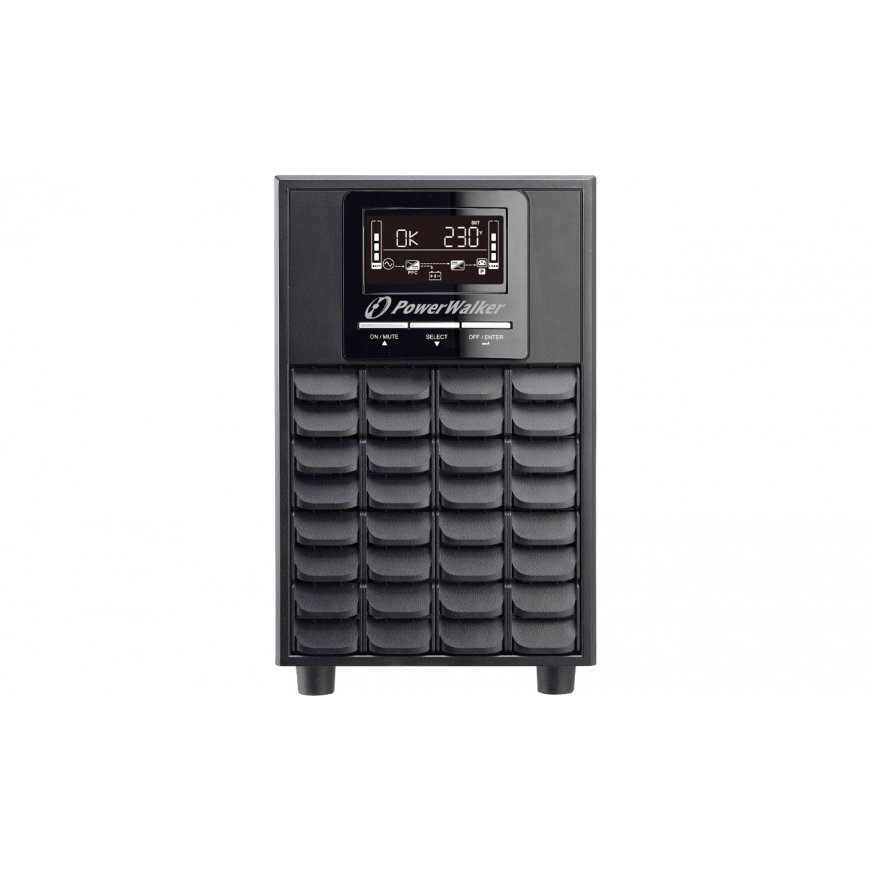 UPS RACK POWERWALKER VFI 1000 LICR IOT PF1 ОНЛАЙН 1000ВА 8X IEC C13 USB-B RS-232 ЖК 2U – 2