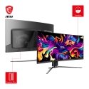 MSI MAG 341CQPDE QD-OLED PC lamekuvar 86,4 cm (34") 3440 x 1440 pikslit UltraWide Quad HD Must