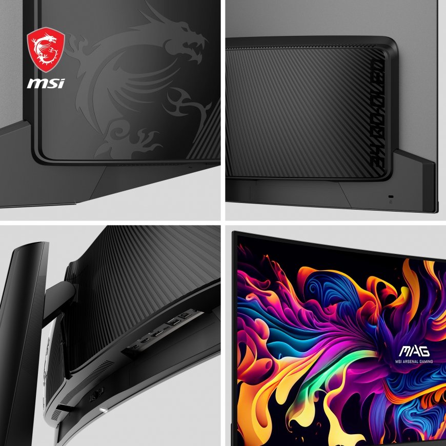 MSI MAG 341CQPDE QD-OLED computer monitor 86.4 cm (34") 3440 x 1440 pixels UltraWide Quad HD Black – 4