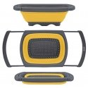 Zyle Silicone Strainer with Retractable Handles, ZY988YST
