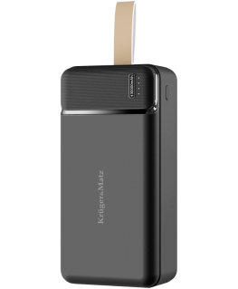 Kruger & Matz 30000 mAh liitium-ioon väline aku QC ja PD funktsioonidega