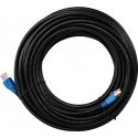 Goobay 94394 networking cable Black 40 m Cat6 U/UTP (UTP)