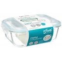 5five Simply Smart Maisto indas su dangteliu, 2,26 l, stiklinis 5five Simply Smart Maisto indas su dangteliu, 2,26 l, stiklinis