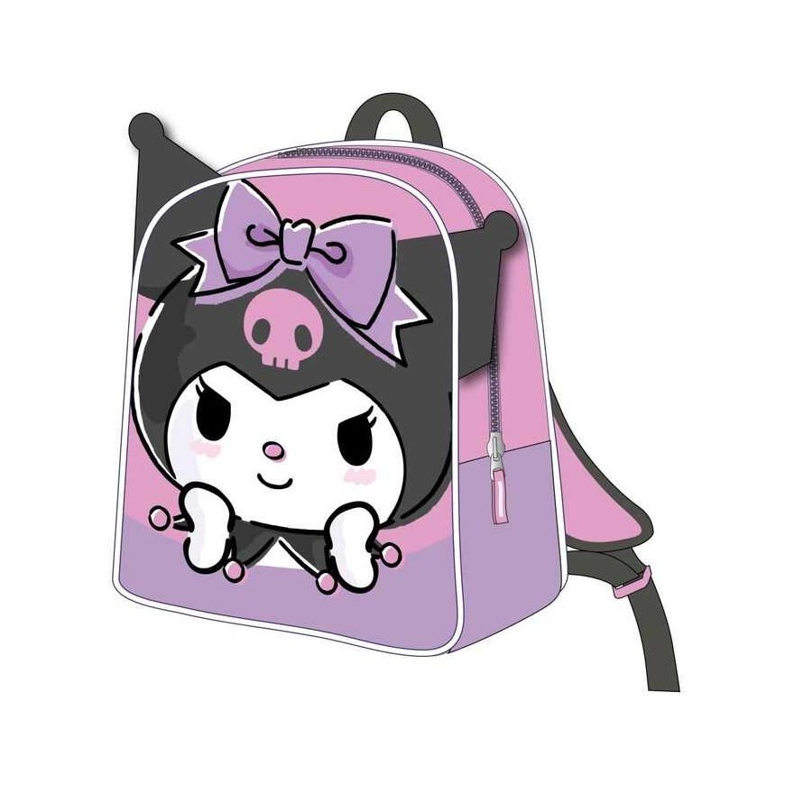 Hello Kitty Kuromi 3D reppu, 31 cm