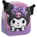 Hello Kitty Kuromi 3D kuprinė, 31 cm Hello Kitty Kuromi 3D kuprinė, 31 cm