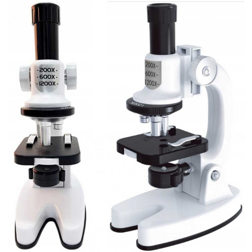 WOOPIE Microscope Digital LED Magnification up to 1200x XXL Set with Smartphone Adapter – 2