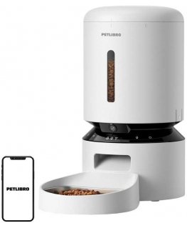 Petlibro Granary pašarų dozatorius su kamera, 5 l (baltas)