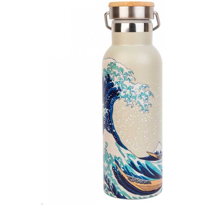 Bottle ERIK The Great Wave of Kanagawa Hokusai Stainless Steel 500ml