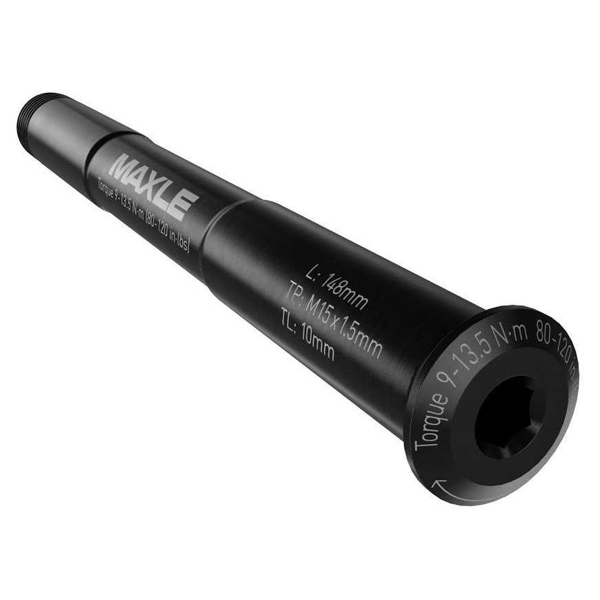 SRAM Maxle Stealth - kiinteä akseli etu, Boost MTB, 15x110mm, pituus 158mm
