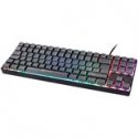 Glaustas GAMIAC TKL90G Klaviatūra žaidimams, Kailh Raudona - juodas/pilkas Glaustas GAMIAC TKL90G Klaviatūra žaidimams, Kailh Raudona - juodas/pilkas