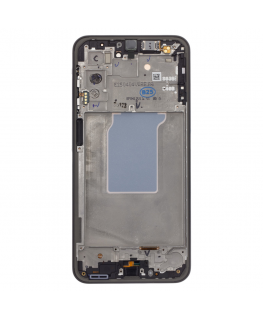 Dėklas LCD ekranas + lietimui jautrus skydelis + priekinis dangtelis Samsung A266B Galaxy A26 5G Juodas (pakeitimo paketas)
