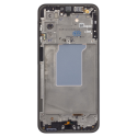 LCD-näyttö + kosketusnäyttö + etukansi Samsung A266B Galaxy A26 5G Musta (vaihtopaketti)