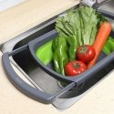 Zyle Silicone Strainer with Retractable Handles, ZY987GST