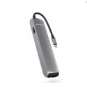Epico 6in1 Slim Hub 8K USB-C -harmaa avaruus
