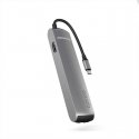 Epico 6in1 Slim Hub 8K with USB-C connection - gray cosmic