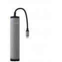 Epico 6in1 Slim Hub 8K with USB-C connection - gray cosmic