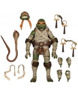 Neca Ninja Turtles kā Mūmija Michelangelo galīgā figūra 18cm