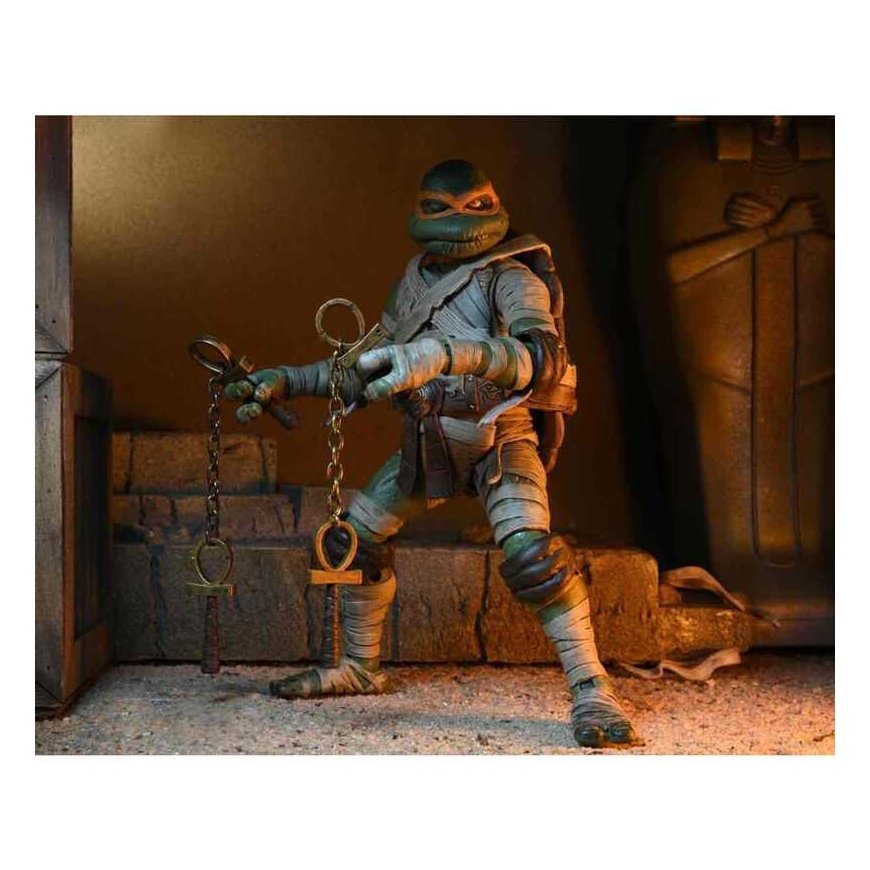 Neca Ninja Turtles kuin Muumi Michelangelo lopullinen hahmo 18cm – 3