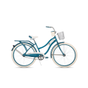 Huffy Bike Deluxe CRUISER 26" Smaragd 26650W