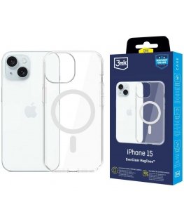 Dėklas 3MK EverClear MagCase skirtas Apple iPhone 15