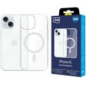 3MK EverClear MagCase for Apple iPhone 15